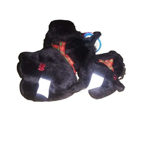 Avon Y2k Scottie MacDougal Stuffed Dog Millennium Full O Beans Plush Key Ring Lo - Picture 4 of 12